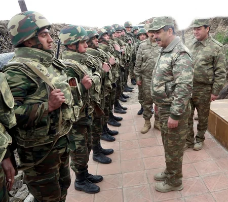 Zakir Hasanov delivers Azerbaijani President's tasks to frontline fighters