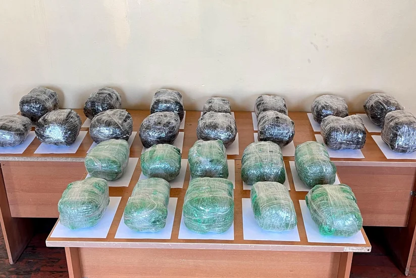 İrandan Azərbaycana 26 kiloqrama yaxın narkotikin keçirilməsinin qarşısı alınıb