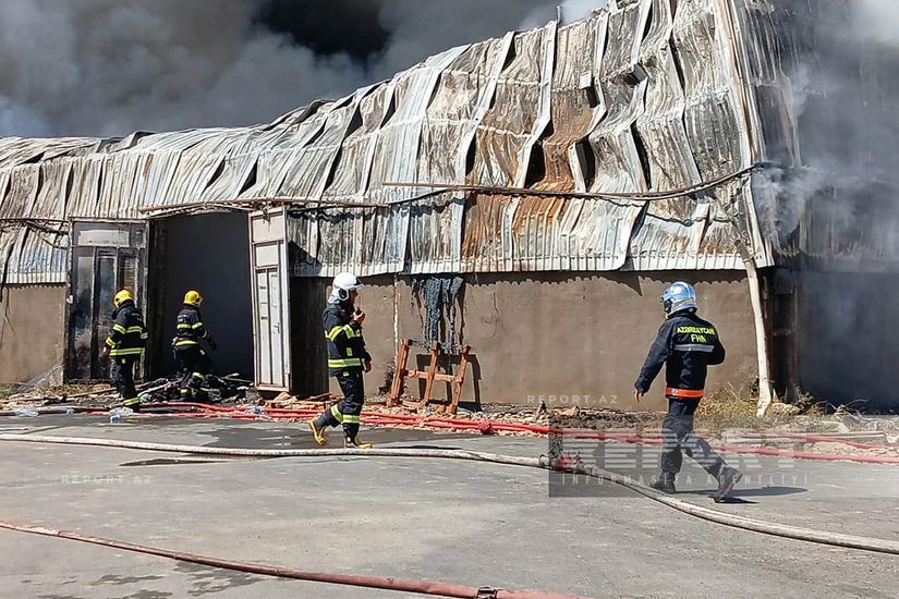 BDYPİ: “Sədərək” ticarət mərkəzindəki yanğınla əlaqədar yollarda təhlükəsizlik tədbirləri görülür