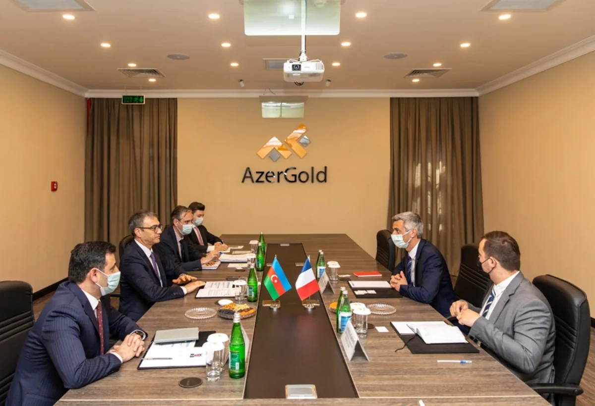 AzerGold обсудил возможности сотрудничества с французскими компаниями