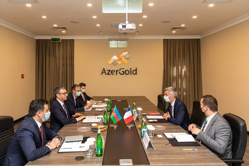 AzerGold обсудил возможности сотрудничества с французскими компаниями