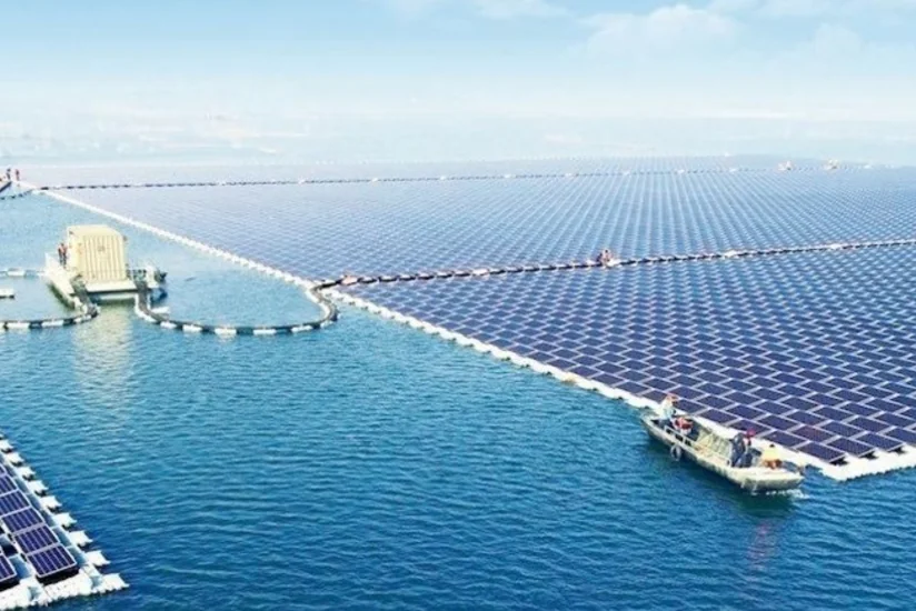 Китай начал строительство крупнейшей в мире плавучей солнечной электростанции