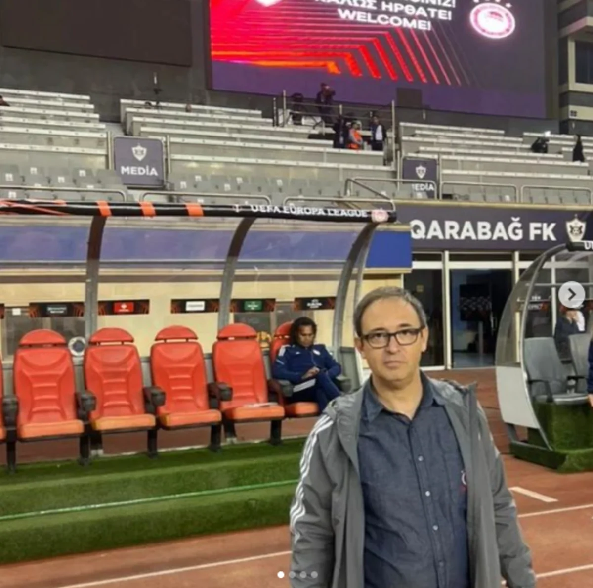 Olimpiakosun direktoru: O, Azərbaycanda qəhrəman hesab edilir