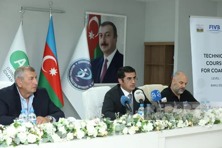 Bakıda voleybol məşqçiləri üçün beynəlxalq seminar başa çatıb