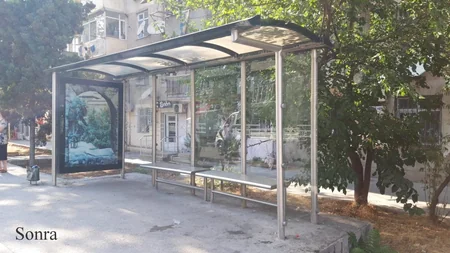 Bakı Nəqliyyat Agentliyi ilin əvvəlindən 100 dayanacaq quraşdırıb