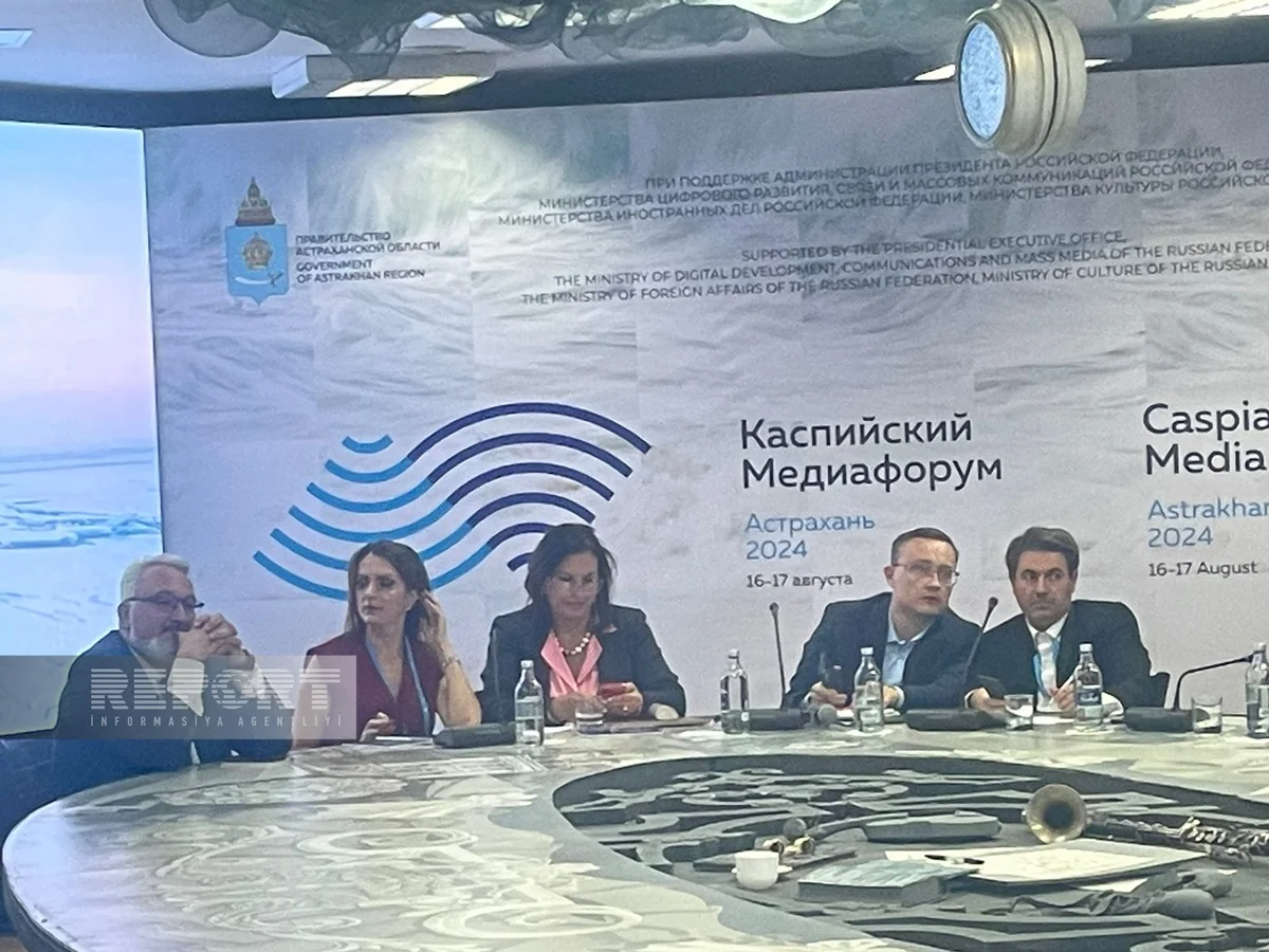 Xəzər Media Forumunda Qarabağın işğal illərində dağıdılmış görüntüləri nümayiş etdirilib