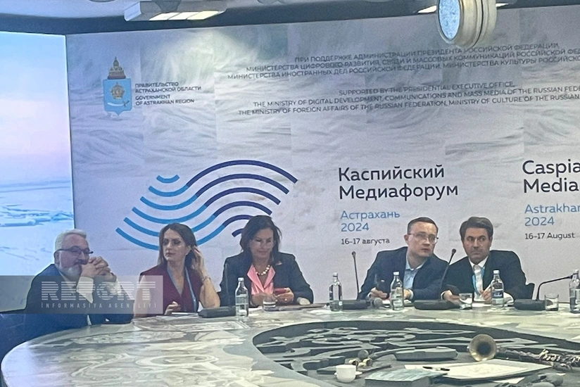 Xəzər Media Forumunda Qarabağın işğal illərində dağıdılmış görüntüləri nümayiş etdirilib