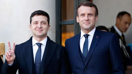 “Normand dördlüyü” liderləri mətbuat konfransı keçiriblər