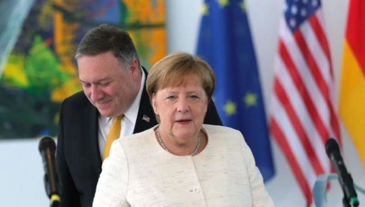Pompeo və Merkel qlobal çağırışlara qarşı birgə mübarizəni müzakirə ediblər