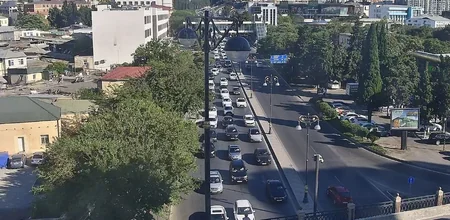 Bakının bəzi yollarında sıxlıq var