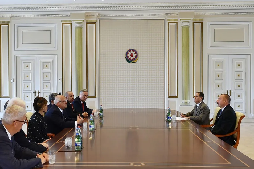 President Ilham Aliyev received former heads of state and government attending Global Young Leaders Forum