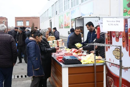 Gəncədə “Novruz Bayramı Yarmarkası” keçirilib