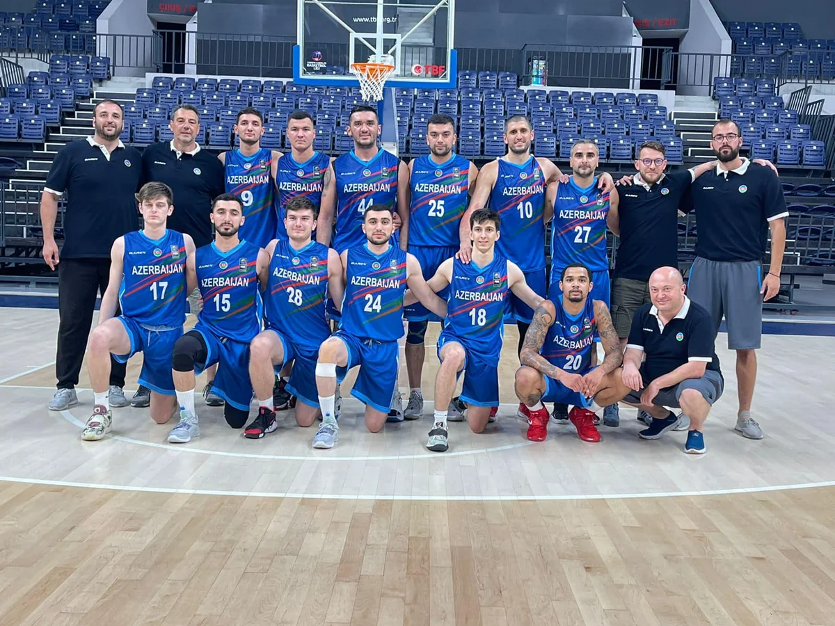 Basketbol üzrə Azərbaycan millisi Avropa çempionatına məğlubiyyətlə başlayıb
