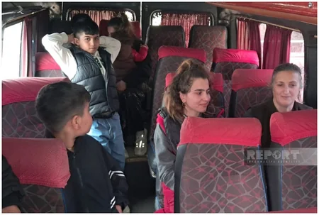 Suqovuşan kəndinə yola salınan növbəti köç karvanı çatıb, mənzillərin açarları təqdim edilib - YENİLƏNİB-2