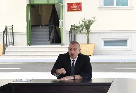 Prezident İlham Əliyev N saylı hərbi hissənin açılışında iştirak edib - YENİLƏNİB