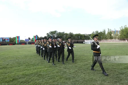 Heydər Əliyev adına Hərbi İnstitutda növbəti buraxılış mərasimi keçirilib