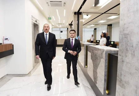 Prezident İlham Əliyev Abşeron Logistika Mərkəzinin açılışında iştirak edib - YENİLƏNİB