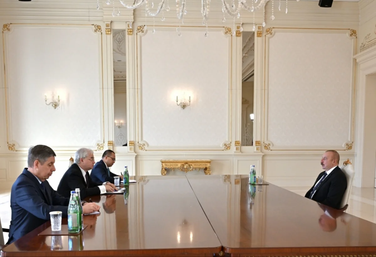 Ilham Aliyev receives Russian MFA special representative for normalization of Azerbaijan-Armenia relations