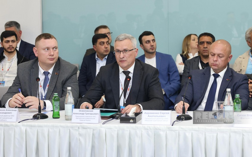 Alexander Osmolovsky: Share of exchange trading in Belarus-Azerbaijan trade turnover is 21%