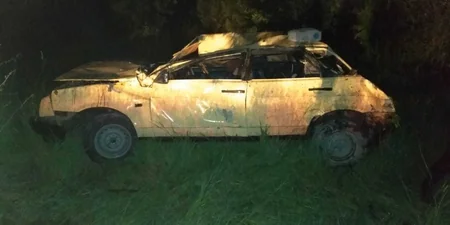 Qubada oğurladığı avtomobillə qəzaya düşən dəstə üzvləri tutulublar - FOTO - VİDEO - YENİLƏNİB