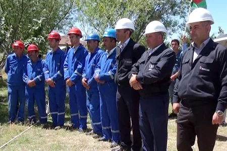 Azərbaycanda daha 2 kəndə təbii qaz verilib