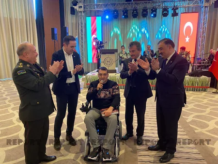 Türkiyədə müalicə alan qazilər üçün Novruz tədbiri keçirilib