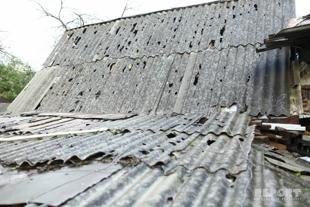 Güclü dolu və sel Hacıkəndə ciddi ziyan vurub - FOTO - VİDEO