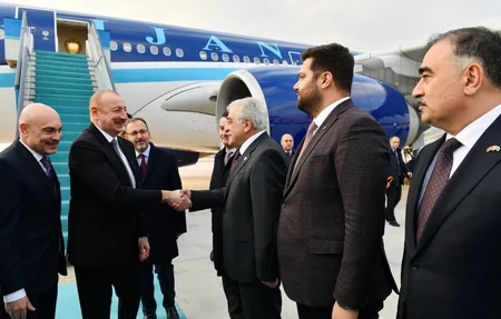 Azərbaycan Prezidenti İlham Əliyev Türkiyədə səfərdədir