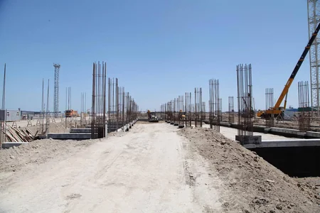 ​Sumqayıt Kimya Sənaye Parkında tikinti-quraşdırma işləri davam edir