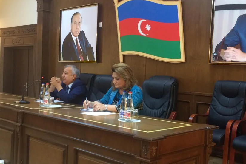 ​Hicran Hüseynova Sumqayıtda vətəndaş qəbulu keçirib