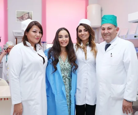 Leyla Əliyeva 3 nömrəli Şəhər Klinik Xəstəxanasının doğum şöbəsində olub