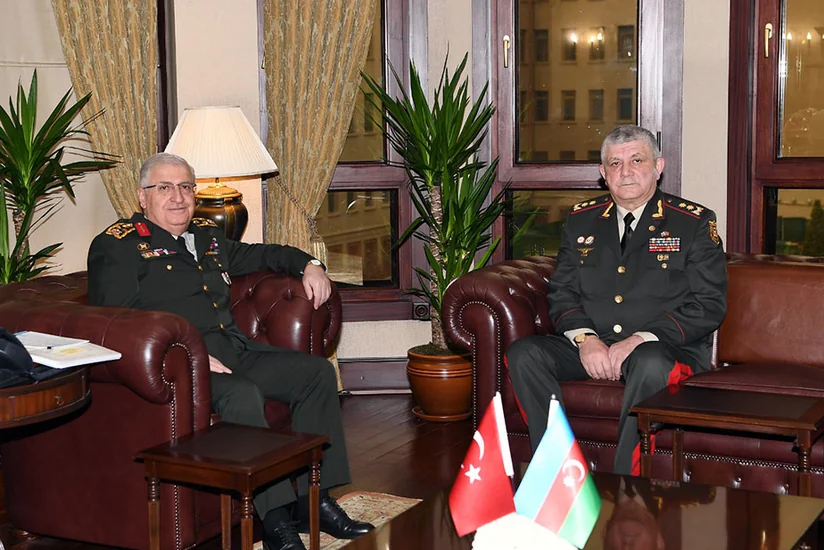 Азербайджанский и турецкие генералы обсудили вопросы военного сотрудничества