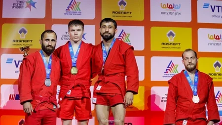 Azərbaycan samboçuları Avropa çempionatında 4 medal qazanıblar
