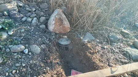 В прифронтовых районах обнаружены неразорвавшиеся армянские боеприпасы