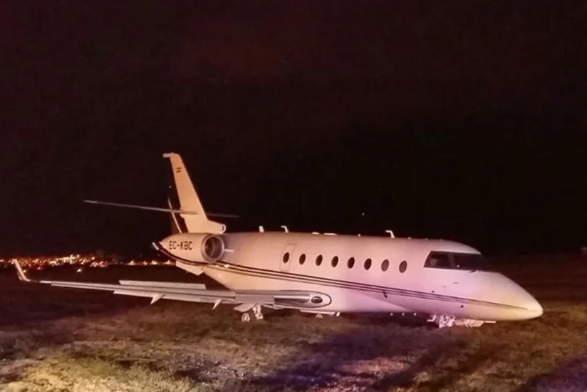 Ronaldunun təyyarəsi qəzaya düşüb