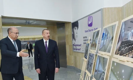 Metronun “Xətai” stansiyası təmirdən sonra istifadəyə verilib, Prezident İlham Əliyev görülən işlərlə tanış olub - YENİLƏNİB
