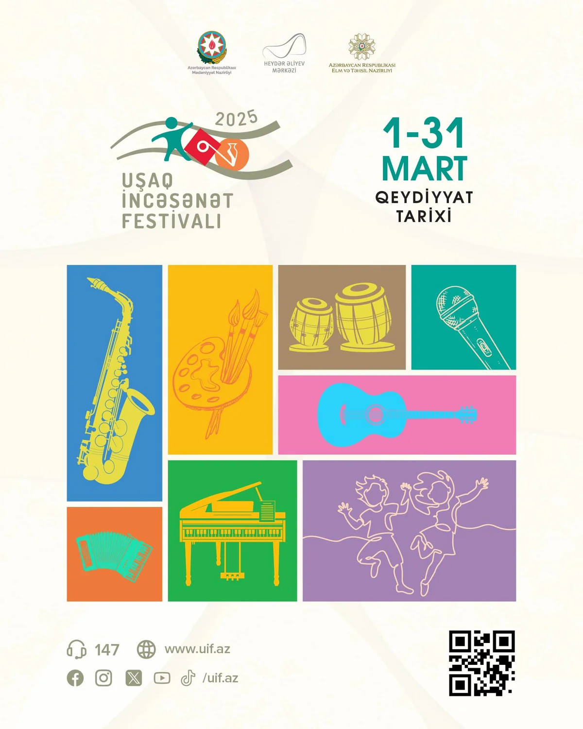 Uşaq İncəsənət Festivalı – 2025 başlayır