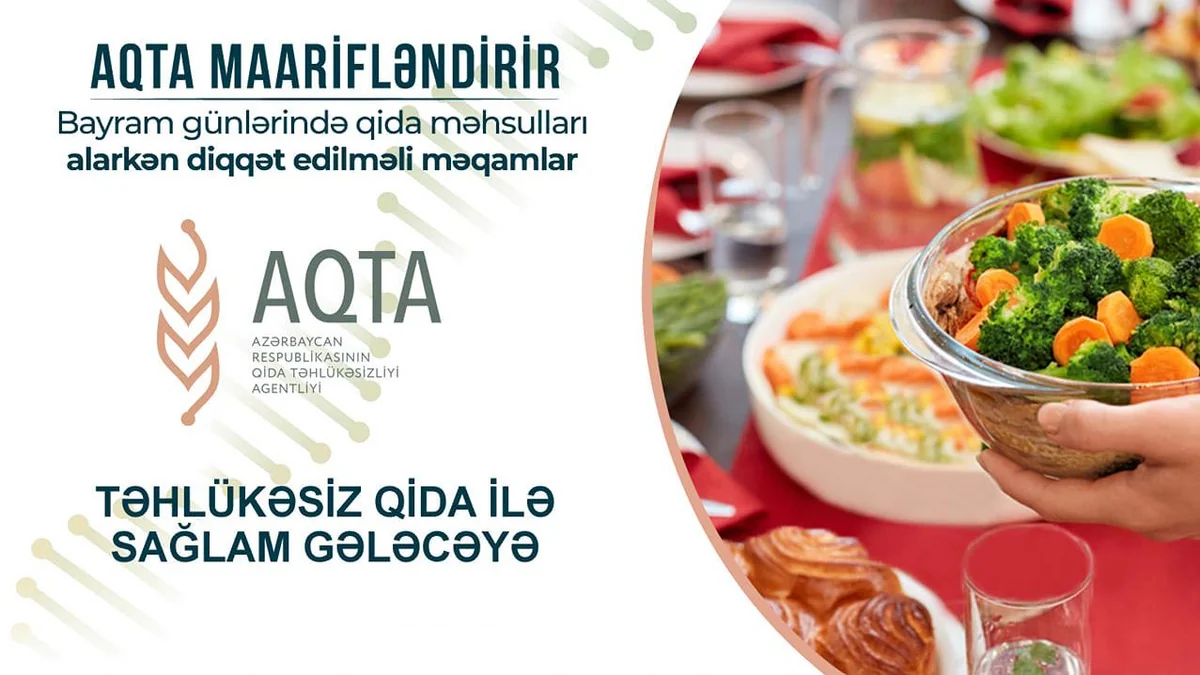 Bayram günlərində qida məhsulları alarkən diqqət edilməli məqamlar