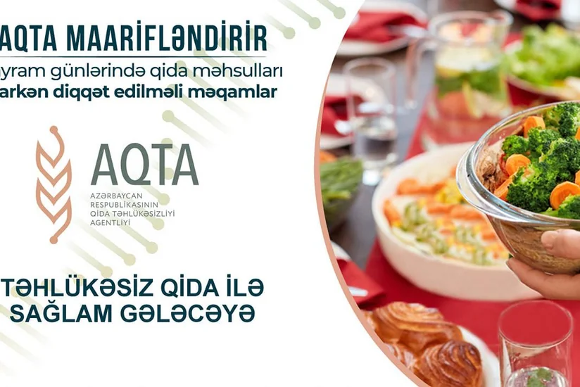Bayram günlərində qida məhsulları alarkən diqqət edilməli məqamlar