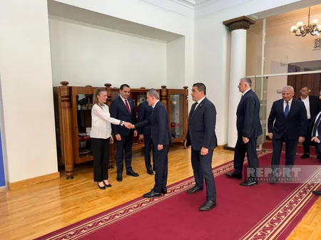 Jeyhun Bayramov, Shalva Papuashvili mull Azerbaijan-Georgia partnership