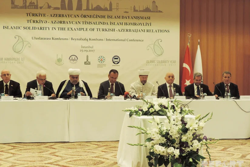 İstanbulda Allahşükür Paşazadə və Mübariz Qurbanlının iştirakı ilə beynəlxalq konfrans keçirilir