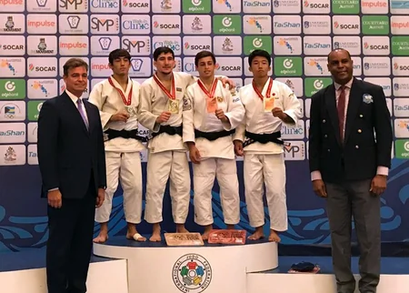 Young Azerbaijani judoka crowned world champion - PHOTO