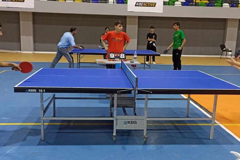 Lənkəranda stolüstü tennis yarışı keçirilib