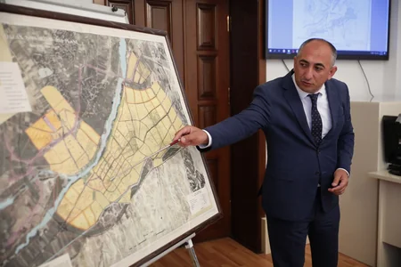 Anar Quliyev Qazaxda vətəndaşları qəbul edib