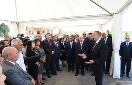 President Ilham Aliyev inaugurated Yalama Agropark