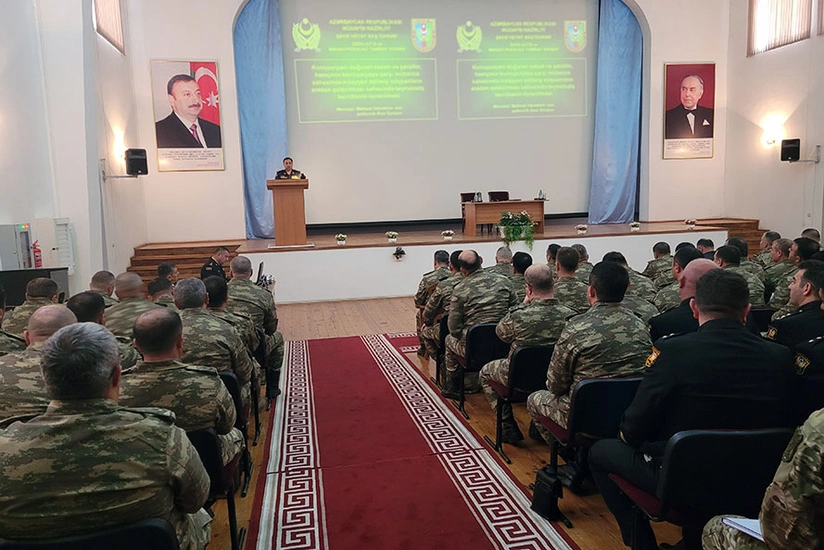 Seminar on combating corruption held in Azerbaijani Army