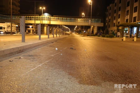 Bakıda motosiklet qəza törədib, 1 nəfər ölüb - FOTO