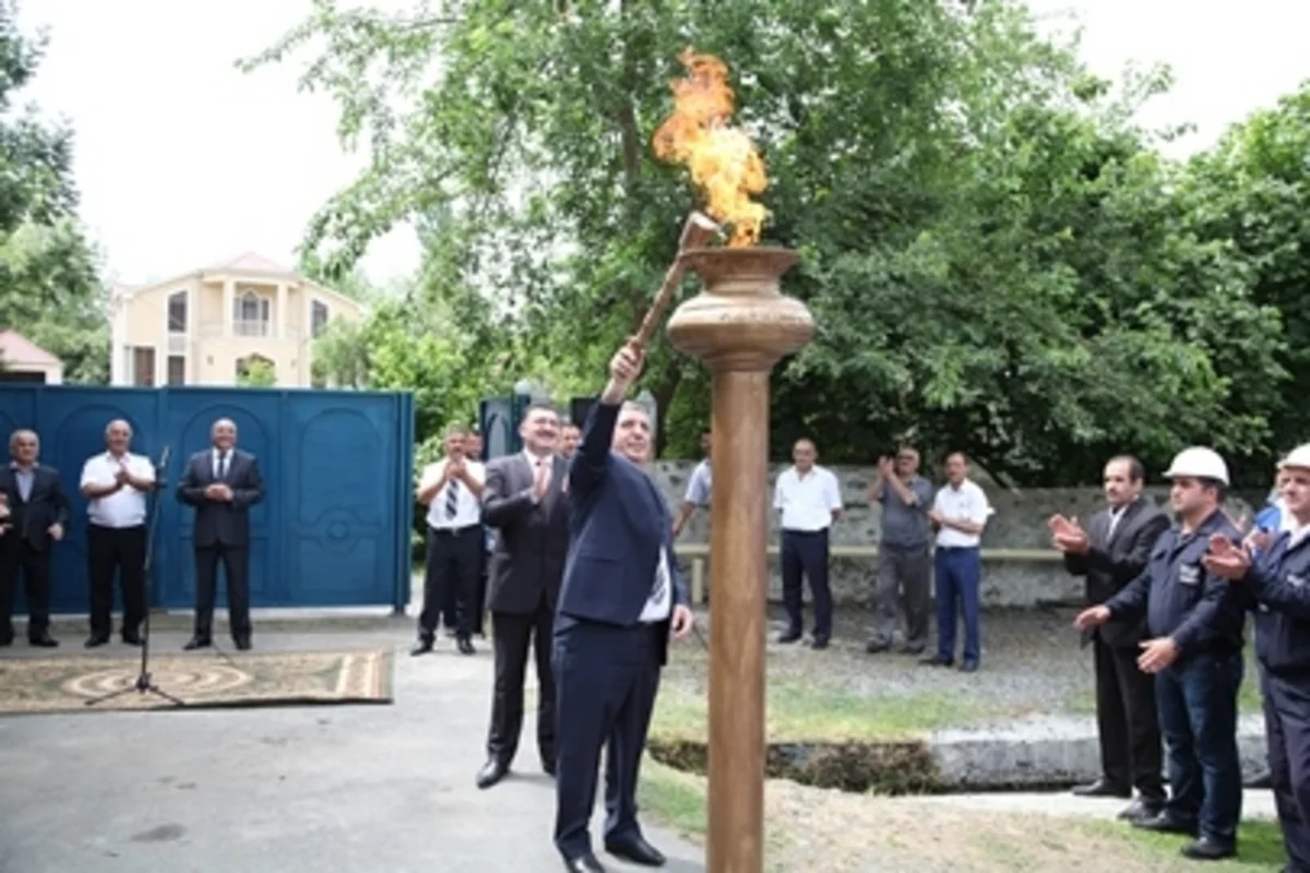 ​Zaqatala rayonunun 5 kəndinə ilk dəfə qaz verilib