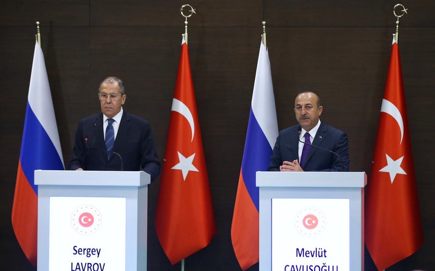 Çavuşoğlu Lavrovla Azərbaycanın Ermənistanla sərhədinin təhlükəsizliyini müzakirə edəcək