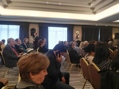 Bakıda ermənilərin iştirakı ilə Qarabağa həsr edilmiş beynəlxalq konfrans keçirilir - FOTO